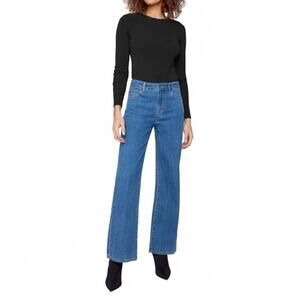 NEW CHARLIE B wide leg corduroy denim pants in stripes